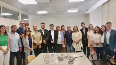 Legisladores de provincias productoras de hidrocarburos se pronunciaron contra el gobierno nacional. Foto Prensa David Schlereth