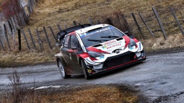 Ogier, en su debut con Toyoya, ganó dos de los seis tramps de velocidad.