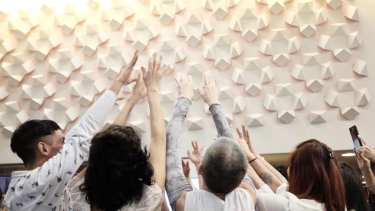 La obra de Tomasello se realizó con pintura a fuego, con lo cual su restauración será un proceso muy complejo.