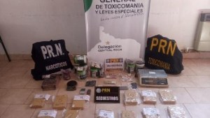 Secuestraron en Casa de Piedra 13 kilos de cocaína, que tenían como destino Chubut