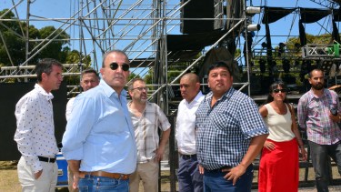 Los espectáculos serán en el predio de la colonia de vacaciones de la villa marítima.
Foto : Marcelo Ochoa