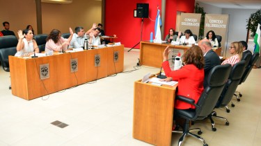 Así votaron los concejales durante este jueves en la segunda sesión del año. Foto: Marcelo Ochoa.