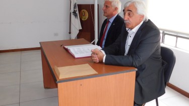 El viedmense Marcelo Lupiano asumió como nuevo presidente de la Federación Argentina de Agrimensores (FADA). Foto: gentileza