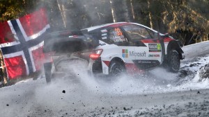 Evans no afloja en el Rally de Suecia