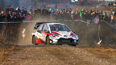 Evans se lució en el Rally de Suecia