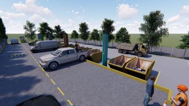 Así será el lugar para descartar la basura no convencional.