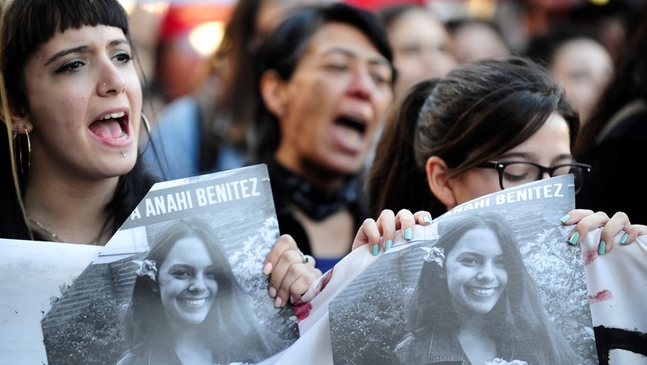 Tras el femicidio de la joven, se organizaron numerosas marchas para pedir justicia. Foto: archivo.-