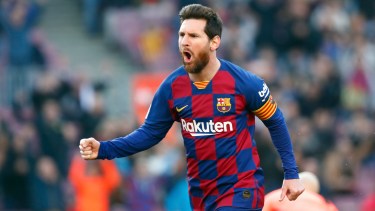 Messi la rompió en la goleada de Barcelona sobre Eibar