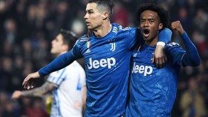 Juventus venció al SPAL y aseguró su lugar en la cima