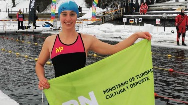 Ailén Lascano Micaz cruzó desde Inglaterra a Francia por el Canal de La Mancha. (Foto: Archivo)