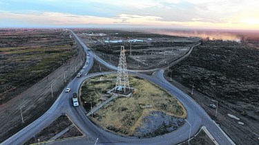 La zona de acceso a Catriel fue escenario de protestas y será uno de los sectores a mejorar dentro del proyecto aprobado.