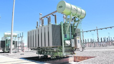 Uno de los transformadores se usará solo en emergencias. 