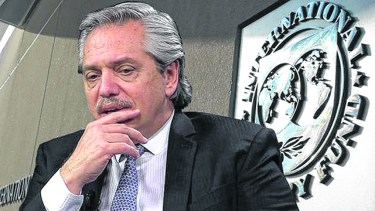 Presidente Fernández, Cruces en la negociación con el FMI