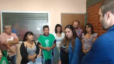 Con una protesta del gremio ATE y varios anuncios de obras, Mariano Lavin inició las sesiones ordinarias en el Deliberante. (Foto: Gentileza)