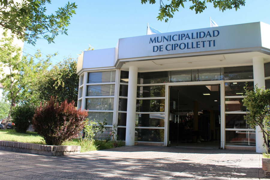 Edificio municipal de Villegas e Yrigoyen. Foto:  archivo. 