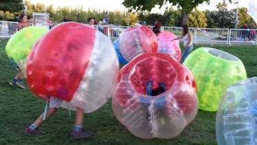 Hoy continúan las actividades y shows gratuitos de la Fiesta de la Confluencia. (Juan Thomes.