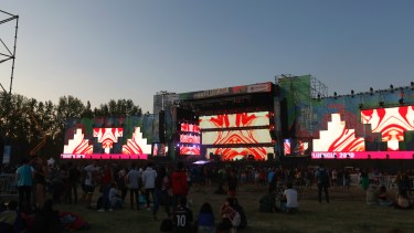 El escenario mayor de la fiesta. Foto: Juan Thomes