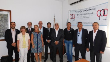 Un viedmense es el nuevo presidente de la Federación Argentina de Agrimensores. Foto: gentileza