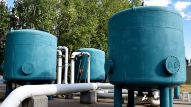 La turbiedad que se registró se debe al sistema de retrolavado de los filtros del bombeo “refuerzo Leguizamón”, aseguraron desde el EPAS. (Gentileza).-