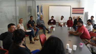 La reunión de hoy con la Fiscalía pasó a un cuarto intermedio para el lunes. (Juan Thomes).-