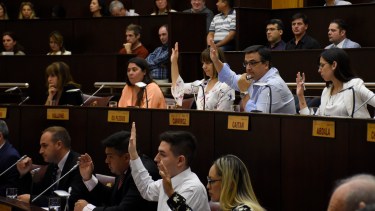 Caparroz es jefe del bloque emepenista en la Legislatura. Foto: archivo.
