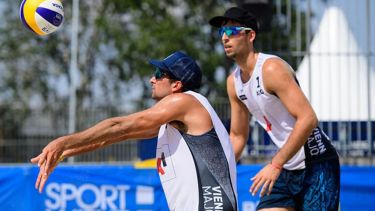 Azaad y Capogrosso, una dupla con recorrido internacional.