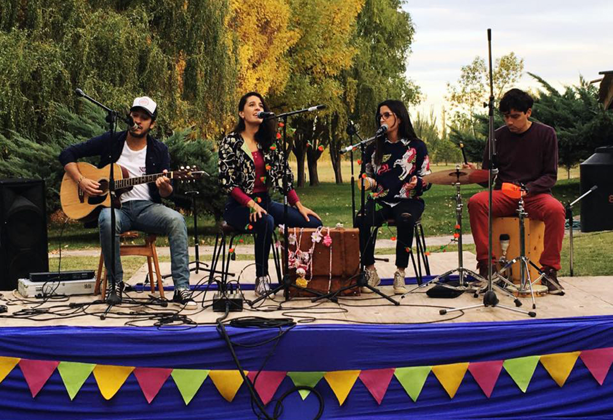 La banda "Patio" será uno de los atractivos del segundo fin de semana del Verano Cultural de Cipolletti. (Foto: Gentileza)