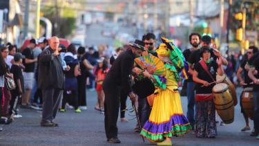 El trabajo promueve los derechos, la cultura y la libertad de expresión. Foto: gentileza