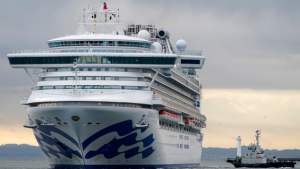 Hay 8 argentinos en el crucero varado por coronavirus en Japón