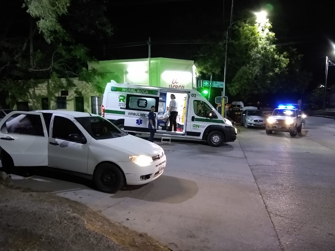 El asalto ocurrió anoche, pasadas las 22, en la esquina de Moreno y Maipú.