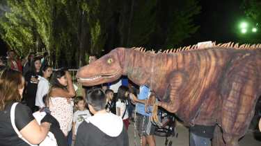 Los dinosaurios patagónicos no podían estar ausentes.