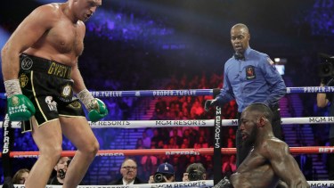 Fury dominó la pelea de principio a fin y pudo definirla antes. (Foto: AP)