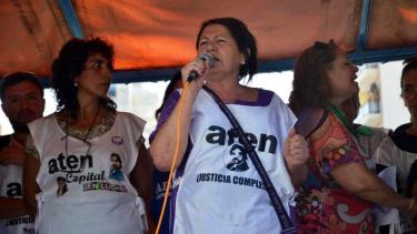 Delarriva advirtió que los docentes no van a estar de acuerdo con la oferta del Gobierno. (Archivo).-