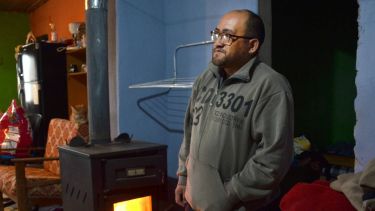 La toma en la Bajada de Pluspetrol se originó el 25 de enero. Foto: Archivo Yamil Regules 