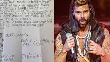 La carta se viralizó en las redes sociales y ahora todos esperan la respuesta del cantante.