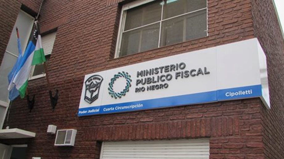 Oficinas del Ministerio Público Fiscal en Cipolletti. Foto: archivo. 