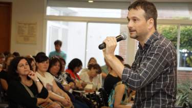 Marcelo Rocha se presenta el lunes a las 18 en el hospital zonal. Foto: gentileza
