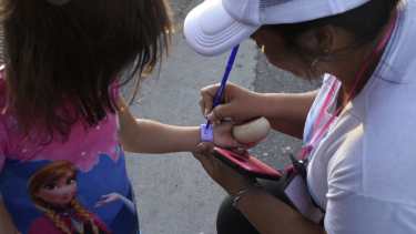 Los más pequeños estuvieron cuidados.