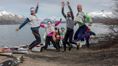 La carrera que se realizará desde mañana en San Martín de los Andes ya tuvo una instancia en el norte neuquino. (Gentileza patagoniaadventurerace.com).-