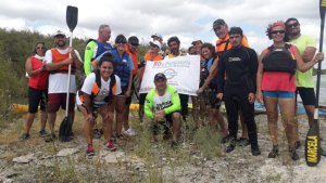 Remaron en Casa de Piedra con la bandera “No a Portezuelo”