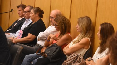 Los imputados son Fabio Caffarati, Raúl Mascaró, Sandra Fasano, Rodolfo Mastandrea, Marianela Guidi, Marcela Gil y Cecilia Balladini.