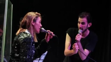 Valeria Gastaldi y Juan Pablo Schapira compartieron la composición y el escenario.