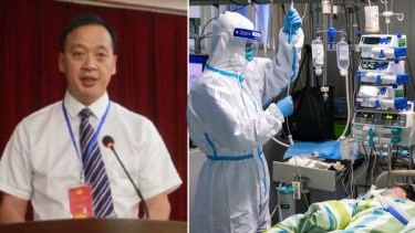 Liu Zhiming tenía 51 años y murió tras contagiarse la enfermedad en el hospital.