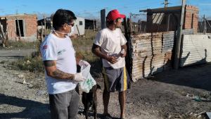 Coronavirus: acciones solidarias en barrios de Viedma