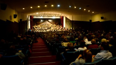 El teatro español será uno de los que podrá abrir sus puertas.  Foto: archivo Mauro Pérez