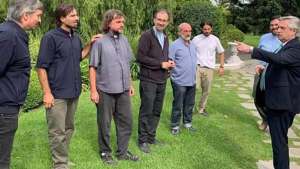 El video de Alberto Fernández con los «curas villeros»