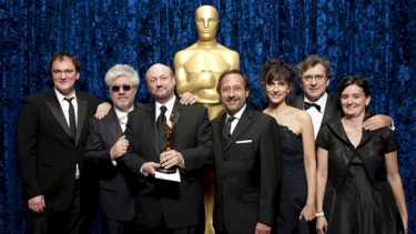 Aquella noche. Campanella y Francella, junto a Tarantino y Almodovar.