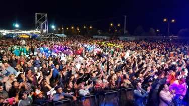 Hubo un buen marco de público durante una nueva edición de la Fiesta de la Soberanía. Foto: gentileza.