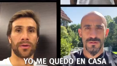 Los cuatro referentes del Millo brindaron un mensaje concientizador.