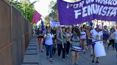 Convocaron a Movilizaciones.  (Archivo Florencia Salto).-